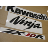 STICKERS KIT KAWASAKI ZX-10R YEAR 2008 ORANGE