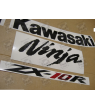 STICKERS KIT KAWASAKI ZX-10R YEAR 2008 ORANGE