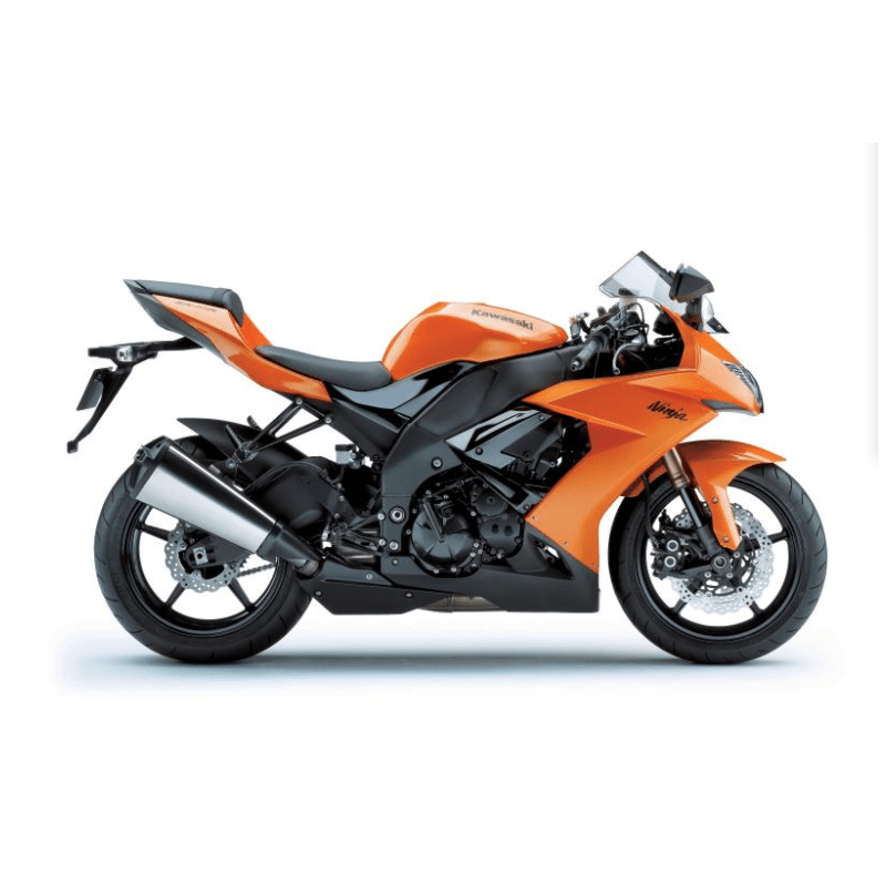 STICKERS KIT KAWASAKI ZX-10R YEAR 2008 ORANGE