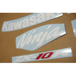 STICKERS KIT KAWASAKI ZX-10R YEAR 2009 BLUE
