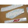 STICKERS KIT KAWASAKI ZX-10R YEAR 2009 BLUE