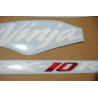 STICKERS KIT KAWASAKI ZX-10R YEAR 2009 BLUE
