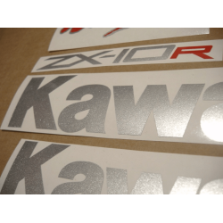 STICKERS KIT KAWASAKI ZX-10R YEAR  2011 BLACK