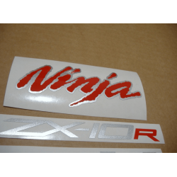 STICKERS KIT KAWASAKI ZX-10R YEAR 2009 BLUE