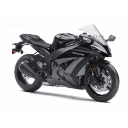 STICKERS KIT KAWASAKI ZX-10R YEAR  2012 ABS BLACK