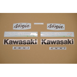 STICKERS KIT KAWASAKI ZX-10R YEAR  2012 ABS GREEN