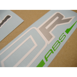 STICKERS KIT KAWASAKI ZX-10R YEAR  2012 ABS GREEN