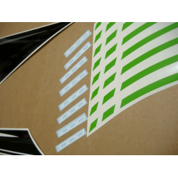 STICKERS KIT KAWASAKI ZX-10R YEAR 2016 GREEN BLACK