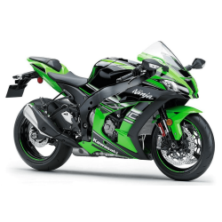 STICKERS KIT KAWASAKI ZX-10R  YEAR 2016 GREEN BLACK