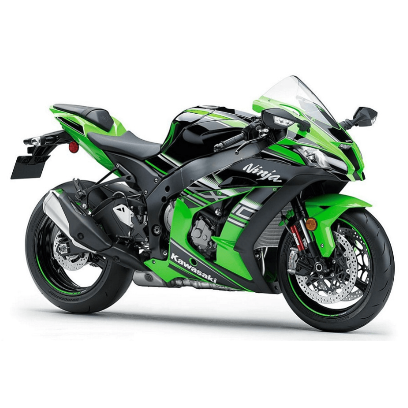 ADHESIVOS KIT KAWASAKI ZX-10R  2016 VERDE NEGRO