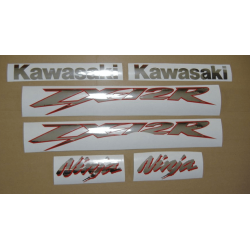 ADHESIVOS KIT KAWASAKI ZX-12R AÑO 2003 NEGRO