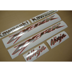 STICKERS KIT KAWASAKI ZX-12R YEAR 2006 BLACK