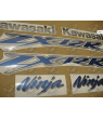 STICKERS KIT KAWASAKI ZX-12R YEAR 2003 SILVER