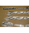 STICKERS KIT KAWASAKI ZX-12R YEAR 2004 GREEN