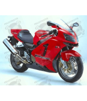 STICKERS KIT KAWASAKI ZX-12R YEAR 2004 RED (Compatible Product)