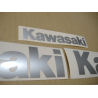 STICKERS KIT KAWASAKI ZX-12R YEAR 2005 BLACK