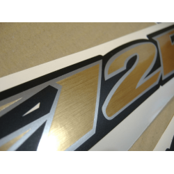 STICKERS KIT KAWASAKI ZX-12R YEAR 2005 BLACK