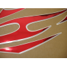 STICKERS KIT KAWASAKI 250R NINJA YEAR 2007 BLACK RED