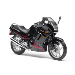 STICKERS KIT KAWASAKI 250R NINJA YEAR 2007 BLACK RED