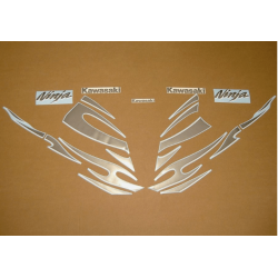 STICKERS KIT KAWASAKI 250R NINJA YEAR 2007 BLUE