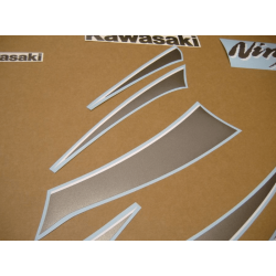 ADHESIVOS KIT KAWASAKI 250R NINJA AÑO 2007 AZUL