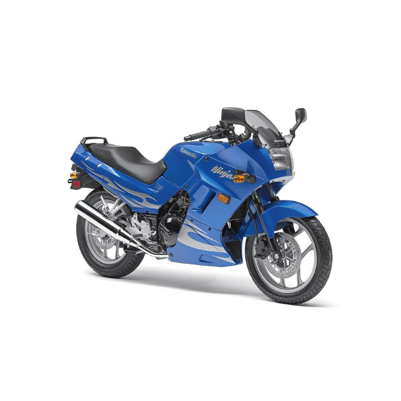 STICKERS KIT KAWASAKI 250R NINJA YEAR 2007 BLUE