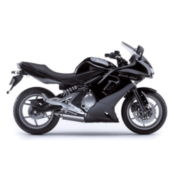 STICKERS KIT KAWASAKI ER-6F YEAR 2009 BLACK