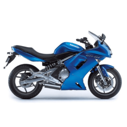 STICKERS KIT KAWASAKI ER-6F YEAR 2007 BLUE