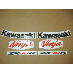 Stickers decals KAWASAKI ZX10R YEAR 2008