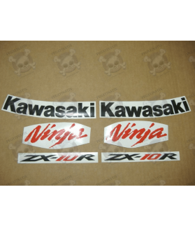 Stickers decals KAWASAKI ZX10R YEAR 2008 (Produto compatível)