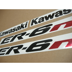 ADHESIVOS KIT KAWASAKI ER-6N AÑO 2007 SILVER