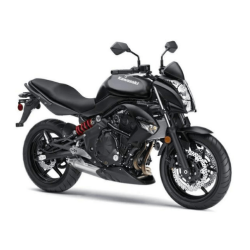 STICKERS KIT KAWASAKI ER-6N YEAR 2008 BLACK