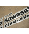 AUTOCOLLANT KIT KAWASAKI ER-6N YEAR 2009 ORANGE