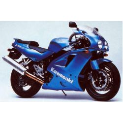 AUTOCOLLANT KIT KAWASAKI ZXR750 YEAR 1993 BLUE