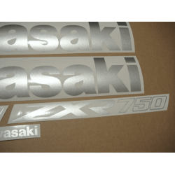 AUFKLEBER KIT KAWASAKI ZXR750 YEAR 1993 RED