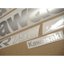 AUFKLEBER KIT KAWASAKI ZXR750 YEAR 1993 RED