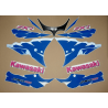 AUFKLEBER KIT KAWASAKI ZXR750 YEAR 1994 GREEN WHITE