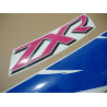 AUTOCOLLANT KIT KAWASAKI ZXR750 YEAR 1994 GREEN WHITE