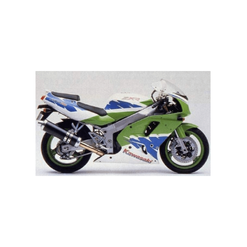 AUFKLEBER KIT KAWASAKI ZXR750 YEAR 1994 GREEN WHITE
