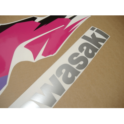 ASESIVI KIT KAWASAKI ZXR750 YEAR 1995 BLACK PINK PURPLE