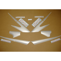 AUTOCOLLANT KIT KAWASAKI GPZ 500S YEAR 1996 BLUE SILVER