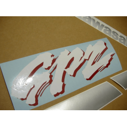 AUFKLEBER KIT KAWASAKI GPZ 500S YEAR 1996 BLUE SILVER