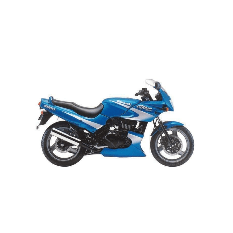 AUTOCOLLANT KIT KAWASAKI GPZ 500S YEAR 1996 BLUE SILVER