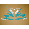 ADHESIVOS KIT KAWASAKI GPZ 500S AÑO STICKERS KIT KAWASAKI GPZ 500S YEAR 2000 BLACK GREEN