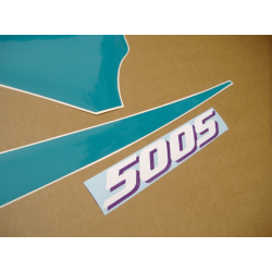 AUTOCOLLANT KIT KAWASAKI GPZ 500S YEAR STICKERS KIT KAWASAKI GPZ 500S YEAR 2000 BLACK GREEN