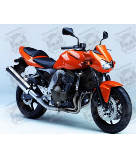 STICKERS KAWASAKI Z750 YEAR 2006 RED (Compatible Product)