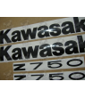 AUFKLEBER KIT KAWASAKI Z750 YEAR 2009 GREEN