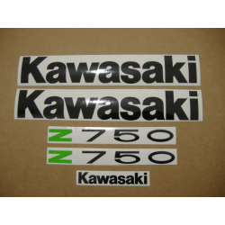 STICKERS KIT KAWASAKI Z750 YEAR 2010 WHITE