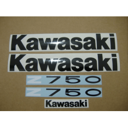 STICKERS KIT KAWASAKI Z750 YEAR 2011 GREEN