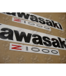 STICKERS KAWASAKI Z-1000 YEAR 2003 GREEN